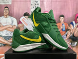 Nike Basketball Sneakers Green with Yellow Swoosh
