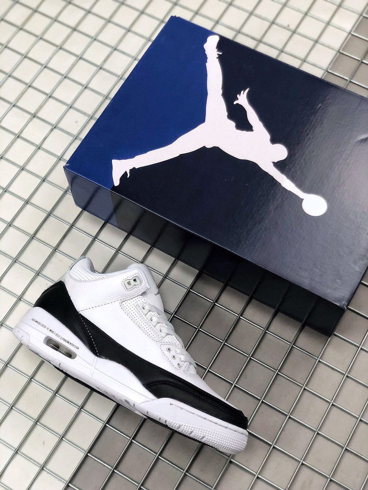 Fragment x Air Jordan 3 Sneakers White Black