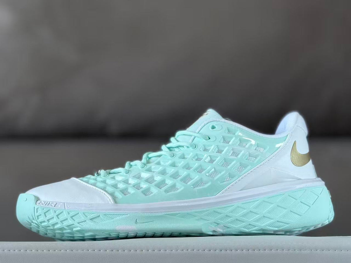 Nike Kobe 3 Low Basketball Shoes Mint White Gold