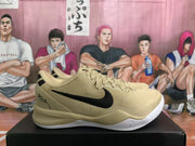 Nike Kobe 8 Basketball Shoes in Beige and Black