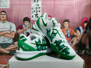 Nike Basketball Sneakers White and Green