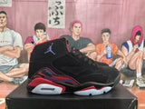 Jordan Black Red High-Top Basketball Sneakers