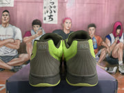 Nike Yellow-Green Basketball Sneakers