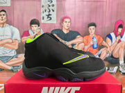 Nike The Glove Basketball Sneakers Black Purple Yellow