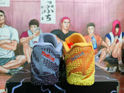 Nike Ja 3 Basketball Shoes, Mismatch Orange and Blue