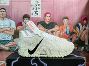 Nike Basketball Sneakers Off-White Black