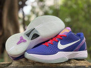 Nike Kobe 6 Tucker Basketball Sneakers Purple Blue