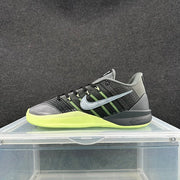 Nike Black and Green Basketball Sneakers