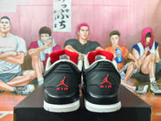 Jordan 3 Black and White Elephant Print Sneakers