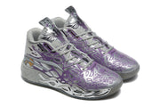Puma LaMelo 878 Basketball Sneakers Purple Silver