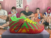 Nike Zoom Basketball Shoes Watermelon Red and Green