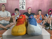 Curry All-Star Mismatched Basketball Shoes Yellow Blue