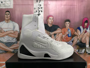White High-Top Basketball Sneakers