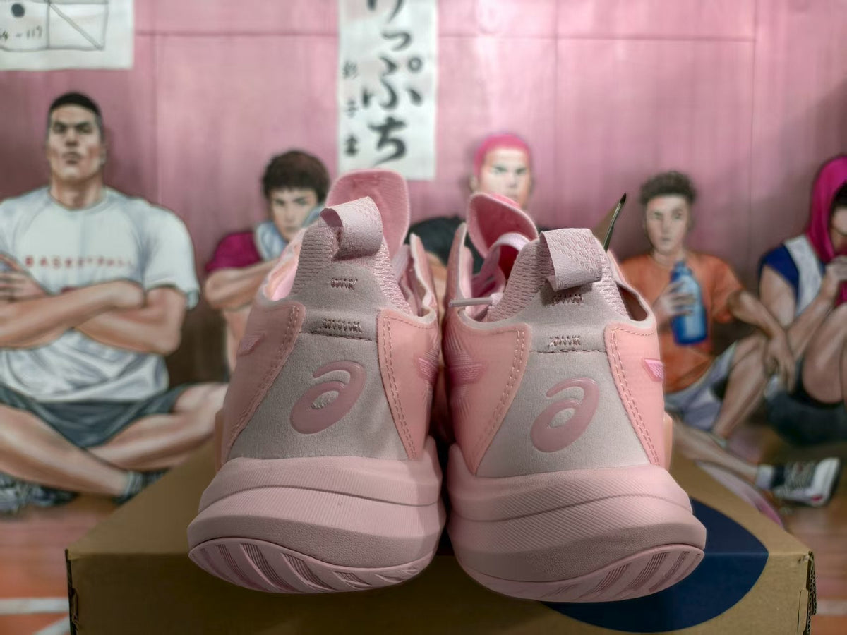 ASICS Pink Basketball Sneakers