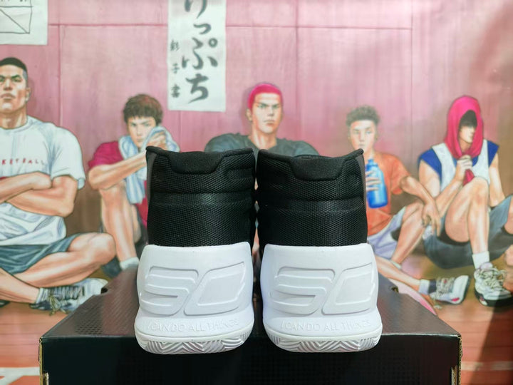 Under Armour Basketball High-Top Sneakers Black and White