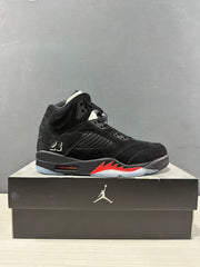 Jordan Air Jordan 5 Retro Black Red High-Top Sneakers
