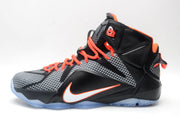 Nike High-Top Basketball Sneakers Black Orange 1412