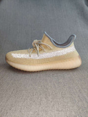 Yeezy 350 V2 Reflective Beige Sneakers