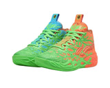 Colorful High-Top Basketball Sneakers
