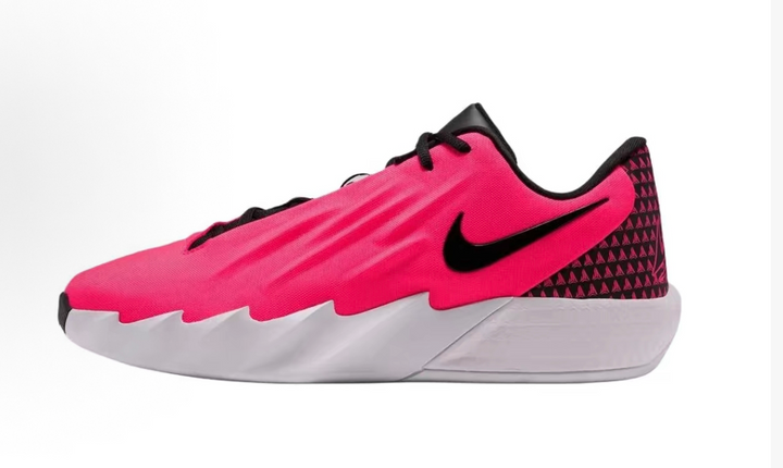 Nike Pink Low-Top Sneakers with Black Swoosh