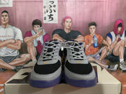 Nike Black Gray and Orange Colorblock Sneakers