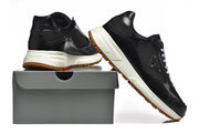 Prada Black Low-Top Sneakers with Gum-Tread Sole