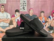 Nike Black Basketball Slides with Kobe Logo