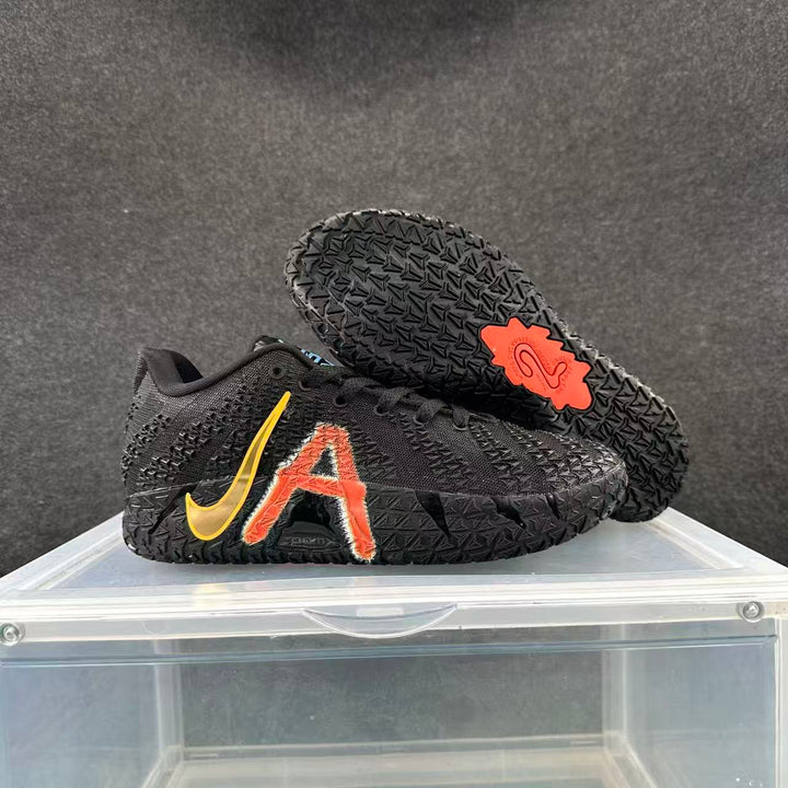 Nike LeBron 12 Black and Red Basketball Shoes