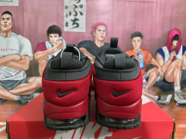 Nike Red and Black Basketball Sneakers