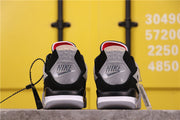 Jordan Air Jordan 4 Black Gray Red Sneakers AQ9129-412