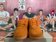 Nike Orange Low-Top Sneakers