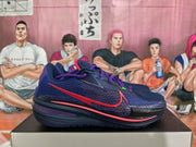 Nike Basketball Sneakers Purple Red and Green