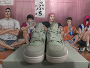Jordan 4-Style Sneakers Gray
