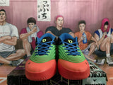 Adidas Basketball Sneakers Green Blue Red