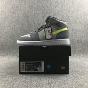 Jordan Air 1 Mid Grey Volt Sneakers 554724-072