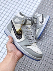 Nike Air Jordan 1 High OG Dior Gray White CN8607-002