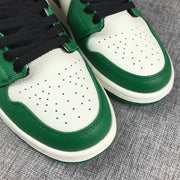 Jordan Air Jordan 1 Mid SE Green White Black Sneakers 852542-301