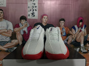 Nike Basketball Shoes White Blue Red