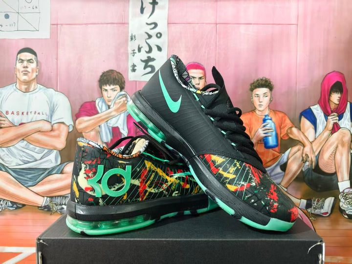 Nike KD All-Star Basketball Shoes Black Mint Green