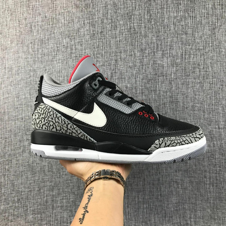 Jordan Air Jordan 3 Tinker Black Cement Sneakers