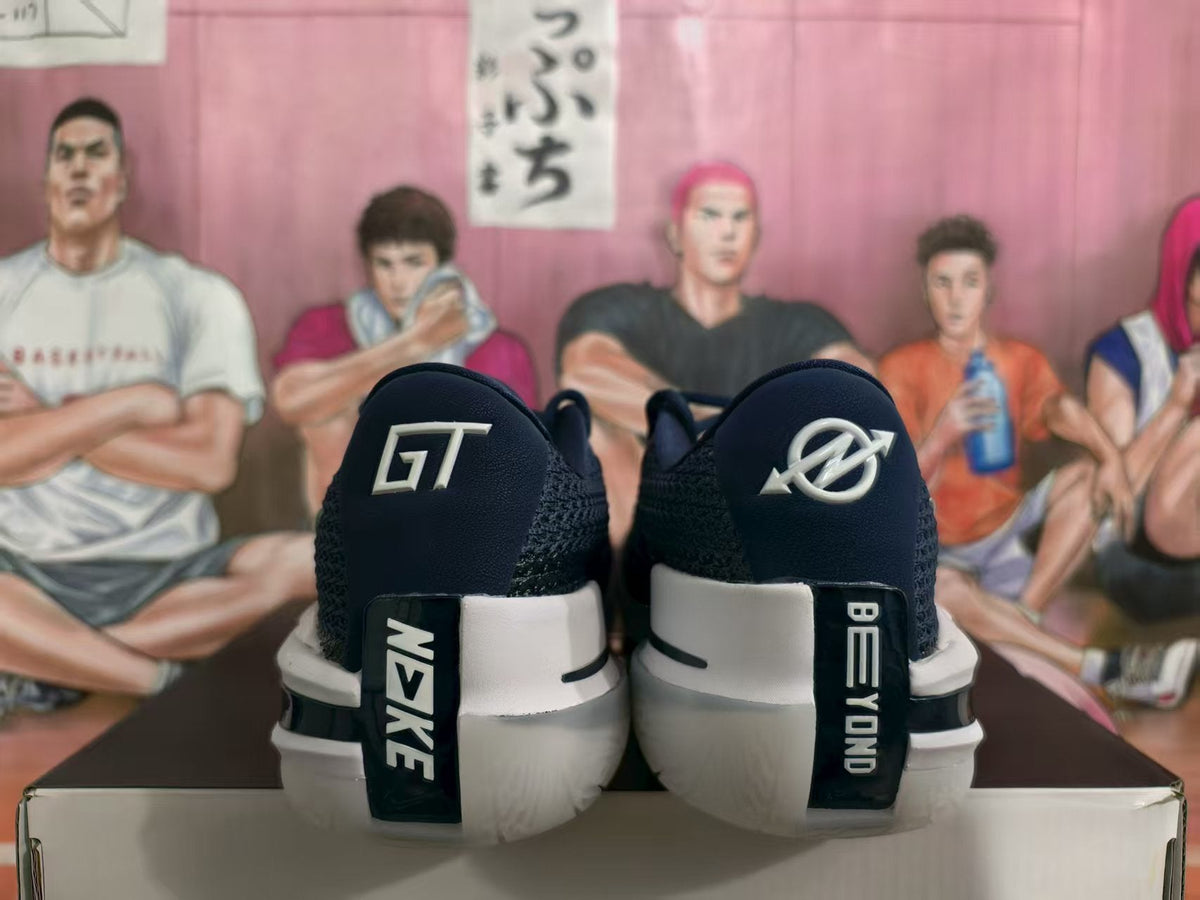 Nike GT Basketball Sneakers Navy and White