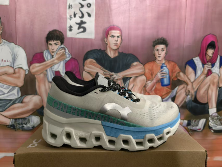 On Gray Blue Running Sneakers EU 36-46
