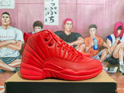 Jordan High-Top Basketball Sneakers Bright Red