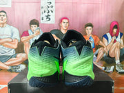 Nike Basketball Shoes in Green, Black and Blue