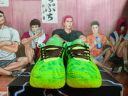 Nike Halloween Basketball Shoes in Green and Volt