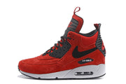 Nike Air Max 90 SneakerBoot High-Top Red Black