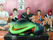 Nike Basketball Shoes in Green, Black and Blue