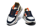 Hermès Trail Sneakers in Navy, White and Orange