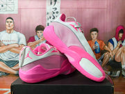 Jordan Luka 1 Basketball Shoes Pink and White