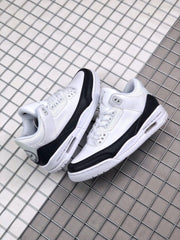 Fragment x Air Jordan 3 Sneakers White Black